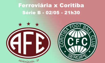 Aprovados para Ferroviária X Coritiba pela Série B 2025