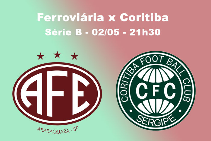 Aprovados para Ferroviária X Coritiba pela Série B 2025