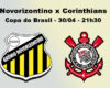 Aprovados para Novorizontino e Corinthians pela Copa do Brasil