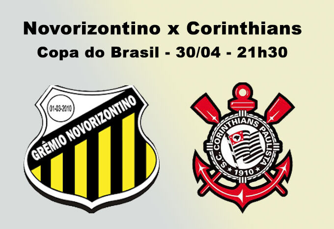 Aprovados para Novorizontino e Corinthians pela Copa do Brasil