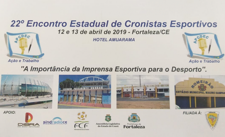APCDEC promove Encontro Estadual de Cronistas Esportivos