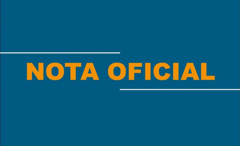 Nota Oficial – Novo Protocolo de Imprensa